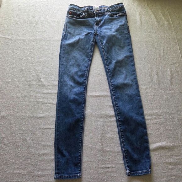 Hudson Jeans Womens 26 Blue Denim Krista Super Skinny Stretch - Picture 1 of 15